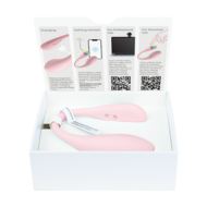 KIIROO - Spot - Draagbaar Interactief Vibrerend Eitje - Kiss Me - Roze