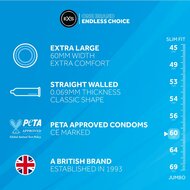 EXS Magnum Large Condooms - 100 stuks
