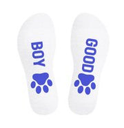 SneakXX - Sneaker Sokken GOOD BOY - Wit/Blauw
