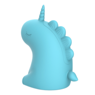 ER - Snowflake Unicorn - Clitoris Vibrator met Likkende Tong - Blauw