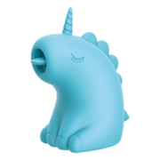 ER - Snowflake Unicorn - Clitoris Vibrator met Likkende Tong - Blauw