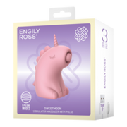 ER - Sweetmoon Unicorn - Clitoris Massager met Pulse - Zachtroze