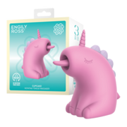 ER - Cupcake Unicorn - Clitoris Vibrator met 360¬¨‚àû Roterende Tong - Roze