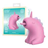 ER - Cupcake Unicorn - Clitoris Vibrator met 360¬¨‚àû Roterende Tong - Roze