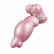 Kiotos Monstar - Weirdo - Opblaasbare Dildo Nr. 93 - Roze/Wit