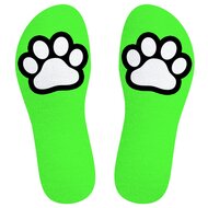 SneakXX - Sneaker Sokken PAW - Neon Groen