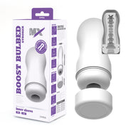 Chisa - Boost Bulbed - Stroker Masturbator - Wit-Erotiekvoordeel.nl