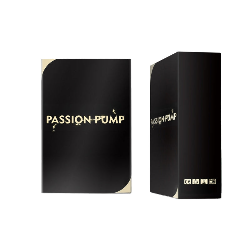 Passion Pump - Tepelzuiger en Borst Pomp Set - Transparant/Zwart-Erotiekvoordeel.nl