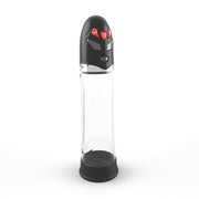 Essentials - Ultraman Auto Hydro Pump - 31 cm - Transparant/Zwart-Erotiekvoordeel.nl