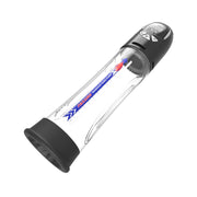 Passion Pump - Elektrische Penispomp - Waterproof - 31 cm - Zwart/Transparant-Erotiekvoordeel.nl