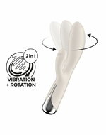 Satisfyer - Spinning Rabbit 1 - Roterende en Vibrerende Rabbit Vibrator - Tarzan Vibrator - Beige