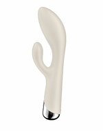 Satisfyer - Spinning Rabbit 1 - Roterende en Vibrerende Rabbit Vibrator - Tarzan Vibrator - Beige