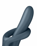 Satisfyer - Heat Flex 4 - Verwarmende Rabbit Vibrator - Grijs