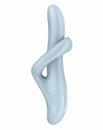 Satisfyer - Heat Flex 4 - Verwarmende Rabbit Vibrator - Lichtblauw