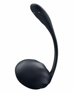 Satisfyer - Ribbed Petal - Draagbare Vibrator - Panty Vibrator - Vibrerend Eitje - Zwart