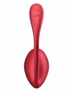 Satisfyer - Shiny Petal - Draagbare Vibrator - Panty Vibrator - Vibrerend Eitje - Rood