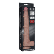 LoveToy - Nature Cock - Dubbellaags Buigbare Dildo met Aders - 40 cm
