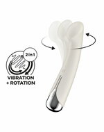 Satisfyer - Spinning G-Spot 1 - Vibrerende en Roterende G-Spot Vibrator - Beige