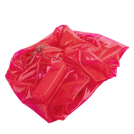 Opblaasbare Dildo Poef Cushion - met Ding Dong en afstandsbediening - Roze