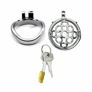 Kiotos - Luxe Peniskooi met Penisplug - Incl. Tailleriem - Kuisheidsgordel - Fancy
