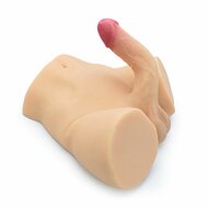 Kiotos - Masturbator Plus Dildo - Nr. 22 - TPE - Lichte Huidskleur