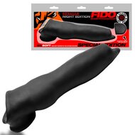 Oxballs - Fido - Puppy Play Penis Sleeve -  Night Edition - Siliconen/TPR- Zwart