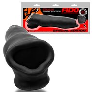 Oxballs - Fido - Puppy Play Penis Sleeve -  Night Edition - Siliconen/TPR- Zwart