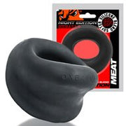Oxballs - Meat Cockring - Night Edition - Siliconen/TPR - Zwart