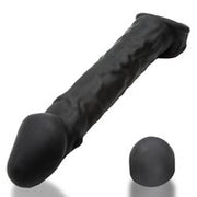 Oxballs - Muscle Ripped - Penis Sleeve - Night Edition - Siliconen/TPR - Zwrt