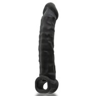 Oxballs - Muscle Ripped - Penis Sleeve - Night Edition - Siliconen/TPR - Zwrt