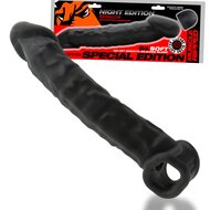 Oxballs - Muscle Ripped - Penis Sleeve - Night Edition - Siliconen/TPR - Zwrt