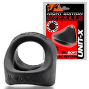 Oxballs - Unit-X Cocksling - Night Edition - Siliconen/TPR - Zwart