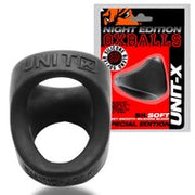 Oxballs - Unit-X Cocksling - Night Edition - Siliconen/TPR - Zwart