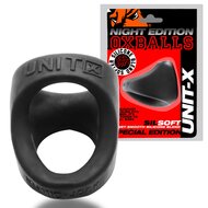 Oxballs - Unit-X Cocksling - Night Edition - Siliconen/TPR - Zwart