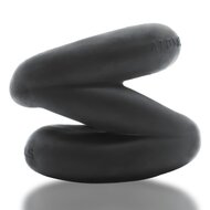 Oxballs - Z-Balls Ballstretcher - Night Edition - Siliconen/TPR - Zwart