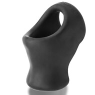 Oxballs - Unit-X Stretch Cocksling - Night Edition - Siliconen/TPR - Zwart