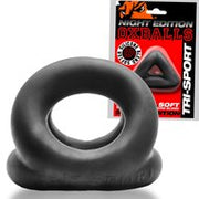 Oxballs - Tri-Sport - Night Edition - Cocksling - Siliconen/TPR - Zwart
