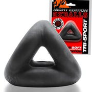 Oxballs - Tri-Sport - Night Edition - Cocksling - Siliconen/TPR - Zwart