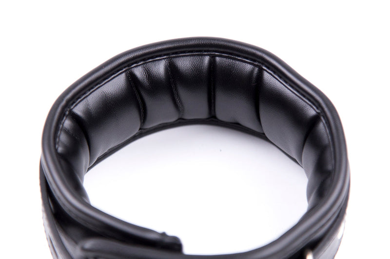 Smart Moves - Collar met Padding - Inclusief Leiband - Zwart-Erotiekvoordeel.nl