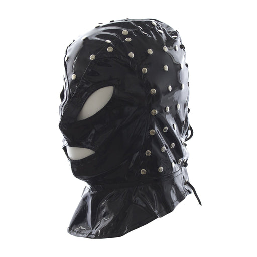 Smart Moves - Hood met Spikes - Vetersluiting Achter - Zwart-Erotiekvoordeel.nl