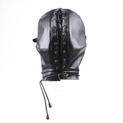 Fixxx - Hood met Afneembaar Oogmasker - Zwart-Erotiekvoordeel.nl