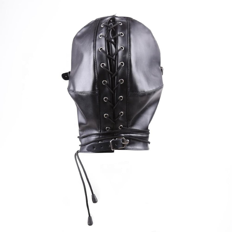 Fixxx - Hood met Afneembaar Oogmasker - Zwart-Erotiekvoordeel.nl