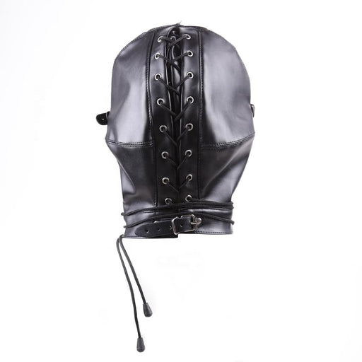 Fixxx - Hood met Afneembaar Oogmasker - Zwart-Erotiekvoordeel.nl