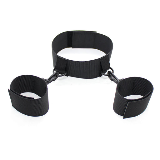 Smart Moves - Collar met Handboeien Combinatie - Zwart-Erotiekvoordeel.nl