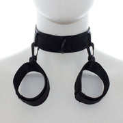 Smart Moves - Collar met Handboeien Combinatie - Zwart-Erotiekvoordeel.nl