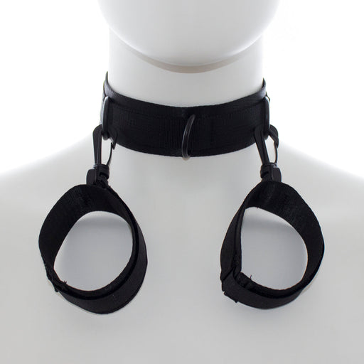 Smart Moves - Collar met Handboeien Combinatie - Zwart-Erotiekvoordeel.nl