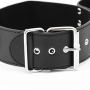 Smart Moves - Collar met Vaste Polsboeien - Zwart-Erotiekvoordeel.nl