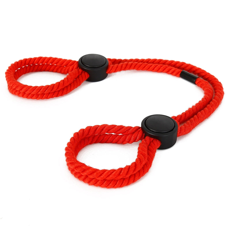 Smart Moves - Touw Handboeien - Japanse Bondage Handboeien - Shibari - Rood-Erotiekvoordeel.nl
