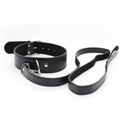 Smart Moves - Klassieke Collar met Leiband - Zwart-Erotiekvoordeel.nl