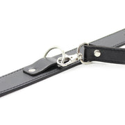 Smart Moves - Klassieke Collar met Leiband - Zwart-Erotiekvoordeel.nl